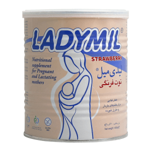 لیدی میل توت فرنگی فاسبل مخصوص خانم های باردار و شیرده 400 گرم