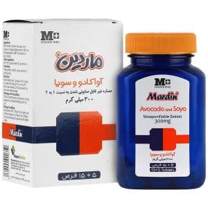 قرص آووکادو و سویا 300 میلی ‎گرم  ماردین 20 عددی