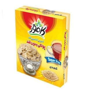 پولکی  بدون  قند کامور طعم  کنجدی 94 عددی