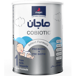 پودر شیر خشک کوبایوتیک از بدو تولد تا شش ماهگی شماره 1 ماجان 350 گرمی
