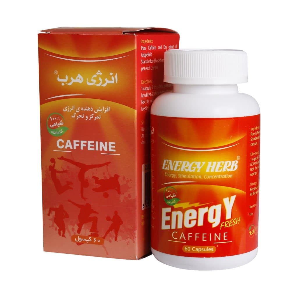 کپسول انرژی هرب بهتا دارو 60 عددی