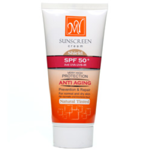 کرم ضد آفتاب ضدچروک بژ طبیعی SPF50