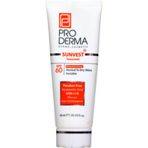 ضد آفتاب و مرطوب کننده پوست معمولی و خشک SPF60