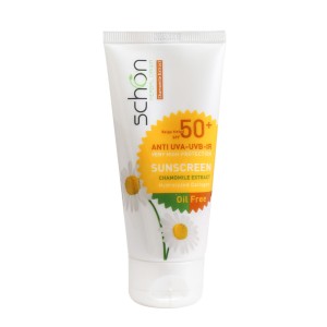 کرم ضد آفتاب فاقد چربی شون ⁺SPF50 مناسب پوست های مختلط و چرب ۵۰ میلی لیتر
