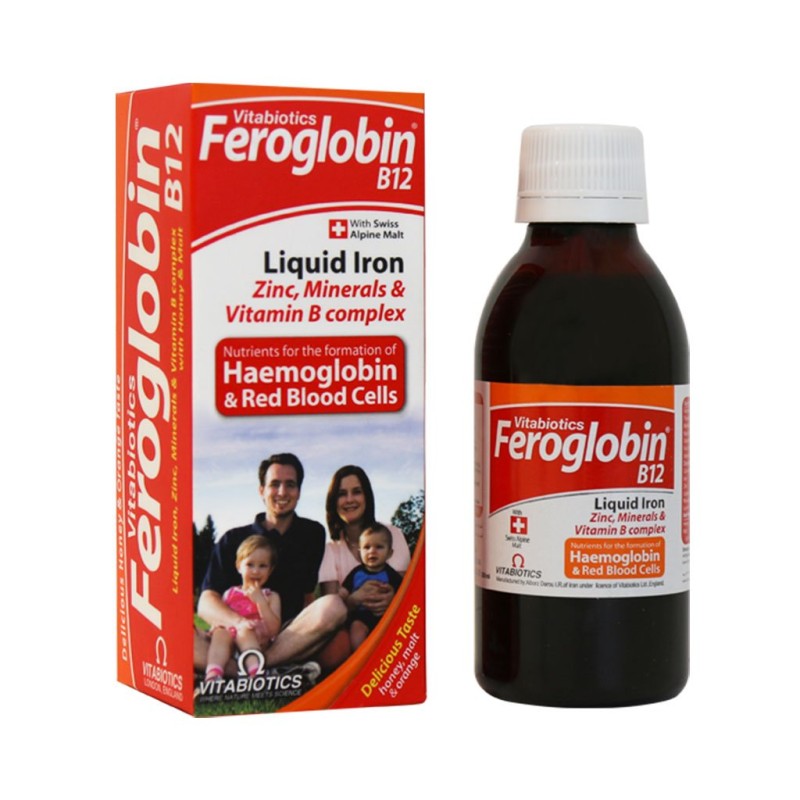 شربت فروگلوبین B12 ویتابیوتیکس ۲۰۰ میلی لیتری