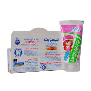 ژل دندان کودک موزی ایروکس ایران آوندفر مناسب کودکان 6 تا 12 سال 80 گرم