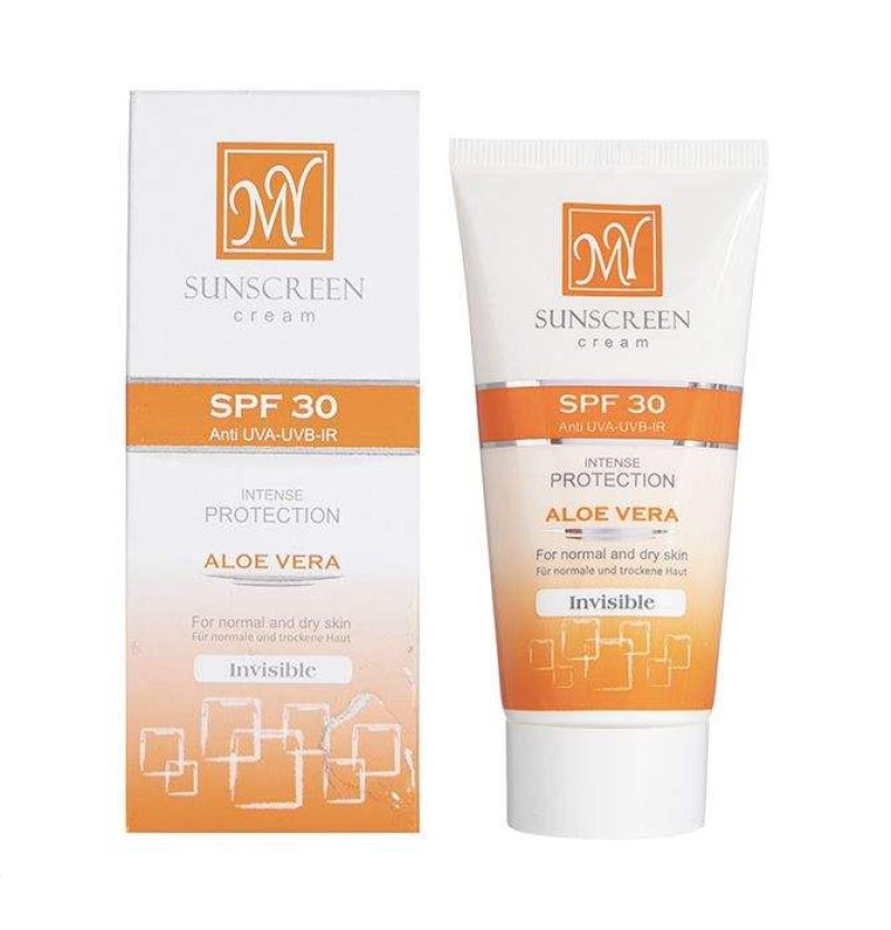 کرم ضد آفتاب SPF30 مناسب پوست های معمولی و خشک  مای 50 میل