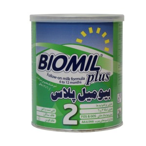 شیر خشک بیومیل پلاس ۲ فاسبل مناسب شیرخواران ۴۰۰ گرم