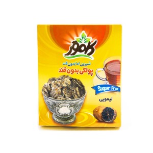 پولکی  بدون  قند کامور طعم  لیمو عمانی 94 عددی