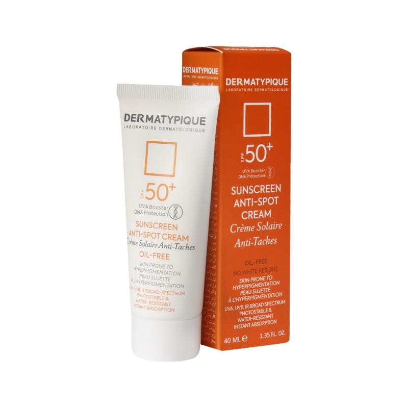 ضد آفتاب  فاقد چربی SPF50 درماتیپیک بژ طبیعی 50 میلی لیتر