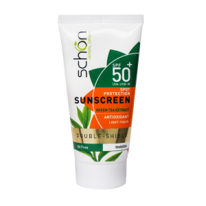 کرم ضد آفتاب دابل شیلد فاقد چربی بدون رنگ SPF50+ شون 50 میلی لیتر