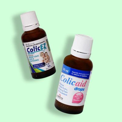 تفاوت قطره کولیکز و کولیک اید؛ مقایسه دو قطره ضد نفخ نوزاد