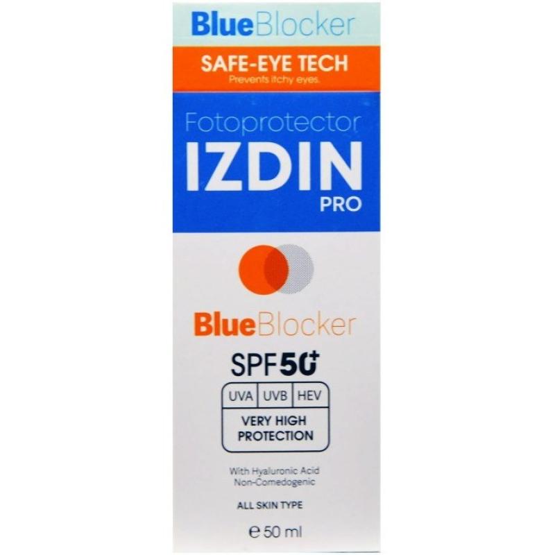 فلوئید ضد آفتاب بلو بلاکر⁺SPF50  ایزدین پرو 50 میلی لیتر