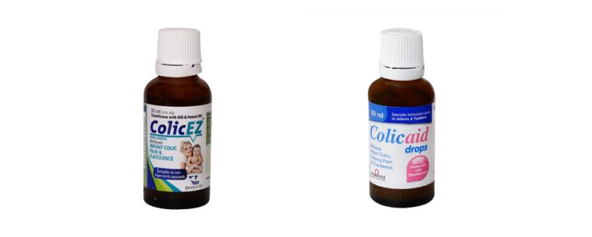 تفاوت قطره کولیکز و کولیک اید؛ مقایسه دو قطره ضد نفخ نوزاد