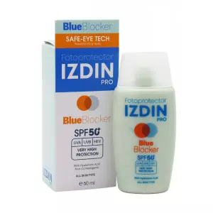 فلوئید ضد آفتاب بلو بلاکر⁺SPF50  ایزدین پرو 50 میلی لیتر