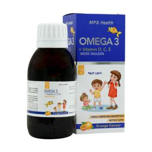 شربت امگا3 بدون جيوه مانا فارمد سلامت 120 ميلی لیتر