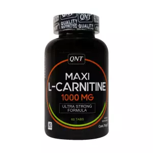 قرص ماکسی ال کارنیتین 1000 میلی گرم کیو ان تی 60 عددی