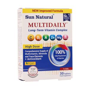 قرص مولتی دیلی  سان نچرال 30 عددی