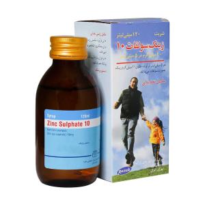 شربت زینک گلوکونات 10 میلی گرم سیمرغ دارو 120 میلی لیتر