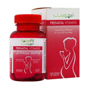 قرص روکش دار مولتی پریناتال گلوک ویت 30 عددی