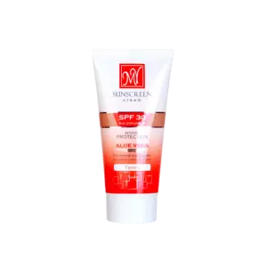 کرم ضد آفتاب SPF30  سینره فاقد چربی بژ طبیعی مناسب انواع پوست 50 میلی لیتر