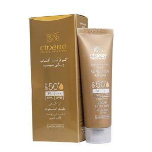 کرم ضد آفتاب رنگی SPF50 سینره 50 میلی لیتر