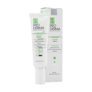 ژل ضد جوش موضعی پرودرما مناسب پوست های چرب و جوش دار ۲۰ میلی لیتر