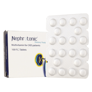 قرص مولتی ویتامین نفروتونیک زهراوی  بیماران کلیوی ۱۰۰ عدد
