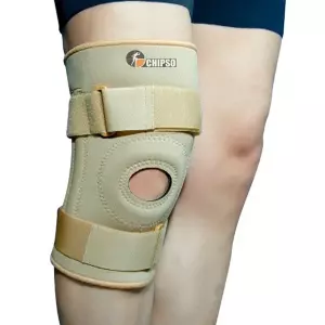 زانوبند ساده بلند نئوپرن چيپسو  سايز XXL مدل KN034