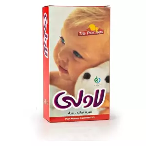 شورت دو گره لاولی سایز بزرگ 5 عددی