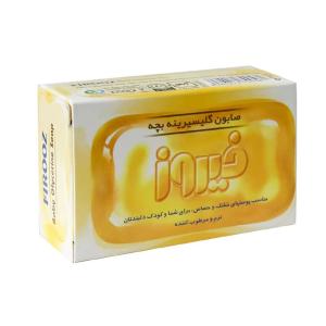 صابون گلیسیرینه فیروز مناسب پوست های خشک و حساس کودکان و بزرگسالان 100 گرمی