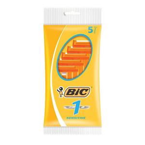 خود تراش دو تیغه بیک مدل آستور پوست نرمال بسته 5عددی