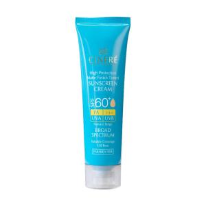 کرم ضد آفتاب رنگی SPF60 سینره فاقد چربی 50 میلی لیتر