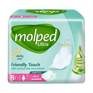 پد روزانه پنبه ریزسایز بزرگ 20 عددی