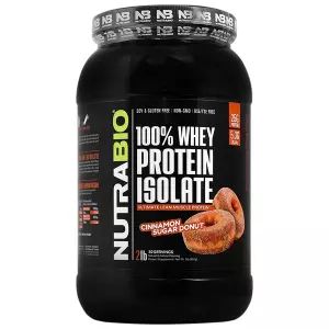 پودر پروتئین ماسل ماتریکس نوترابایو طعم کوکی بستنی 907 گرمی