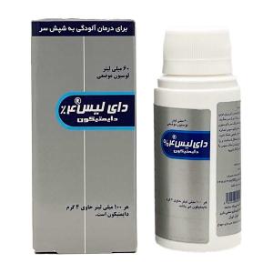 محلول ضد شپش دای‌ لیس 4 درصد 60 میل