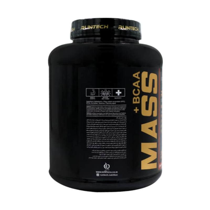 پودر مس گینر + بی سی ای ای رانتک  طعم بیسکوییت شکلات 2600 گرمی