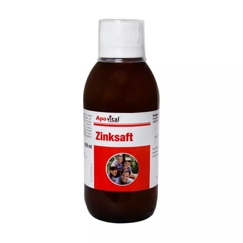 شربت زینک سافت آپوویتال 200 میلی لیتر