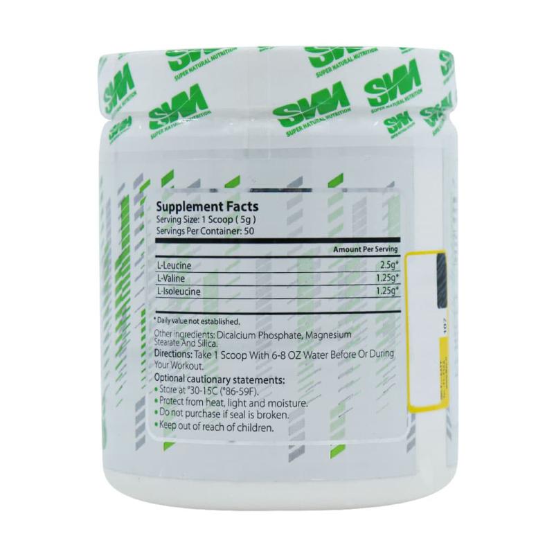 پودر بی سی ای ای 2:1:1 اس ان ان آمریکا طعم لیمویی 250 گرمی