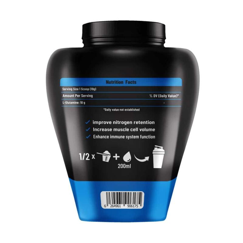 پودرال گلوتامین خالص 100 درصد آرم استرانگ 500 گرمی