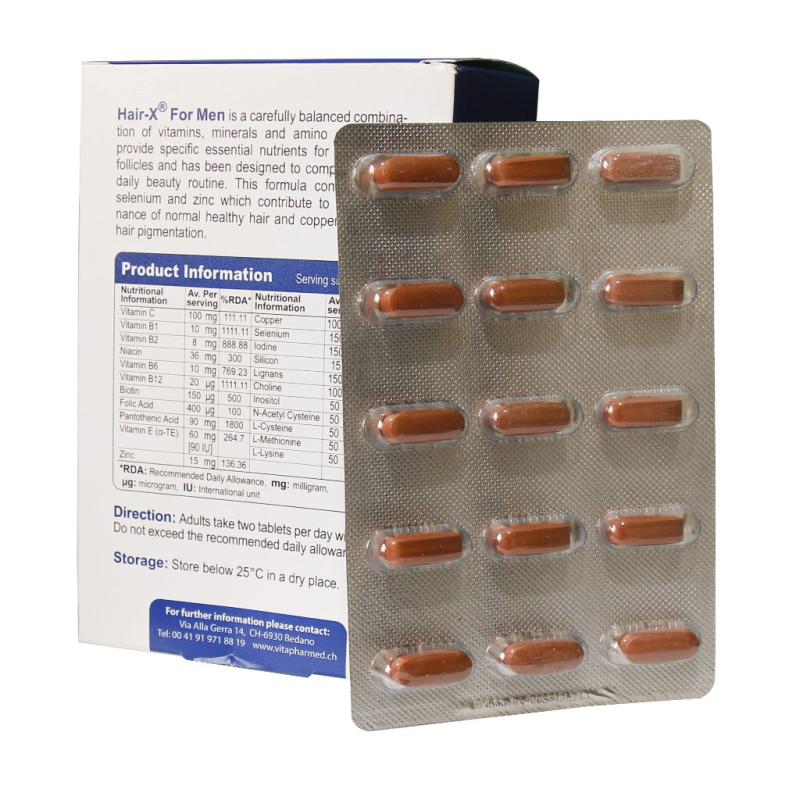 قرص هیر ایکس آقایان ویواتیون ویتافارمد 60 عدد