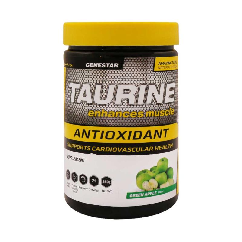 پودر تائورین ژن استارطعم  سیب سبز250 گرمی