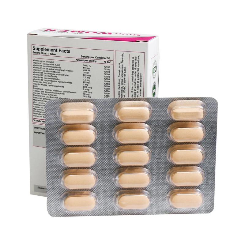 قرص مولتی وومن آلفا ویتامینز 30 عددی
