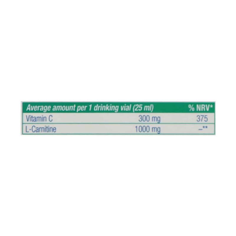 ویال ال کارنیتین 1000 میلی گرم یوروویتال 6 عددی