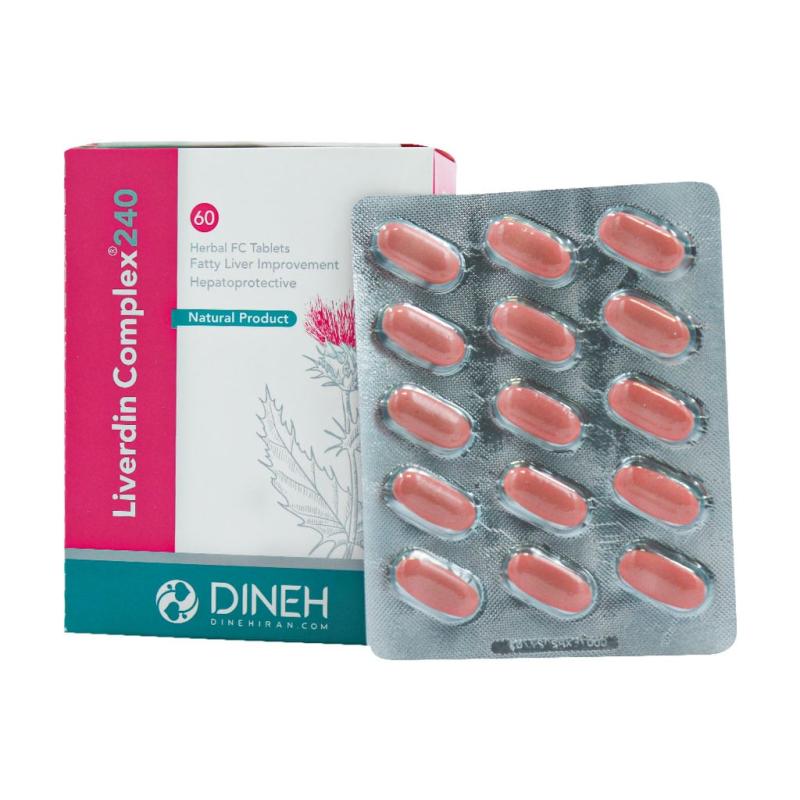 قرص لیوردین کمپلکس دینه 60 عددی