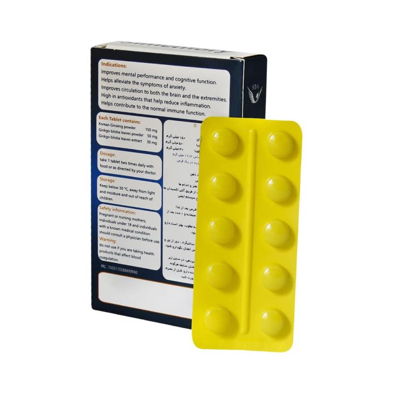 قرص سیمموری سیمرغ دارو 30 عددی