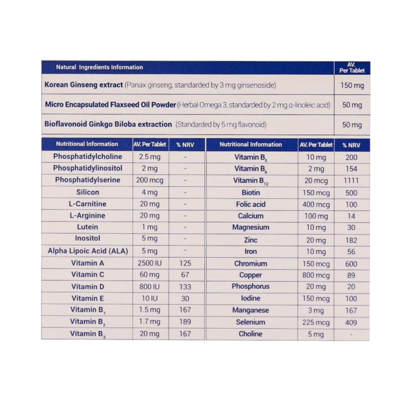 قرص مولتی دیلی  سان نچرال 30 عددی