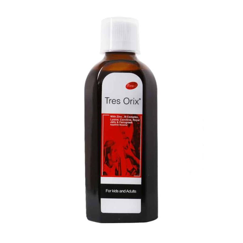 شربت اشتهاآور  تریس اوریکس فورت  200 میلی لیتر