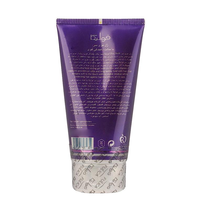 ژل موی سر قوی فولیکا با حالت دهندگی قوی 150 میلی لیتر
