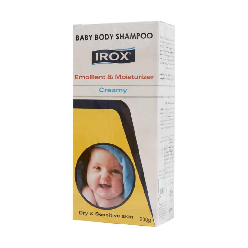 شامپو بدن کرمی بچه ایروکس پوست های خشک و حساس 200 گرمی